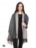 Galaxy Reversible Cape W/Fringe